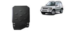 Stahl Unterfahrschutz für Getriebe Mitsubishi Pajero Pinin (1997-2007)