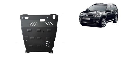 Stahl Unterfahrschutz für Motor Citroen C - Crosser (2007-2012)
