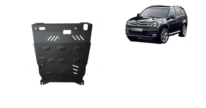 Stahl Unterfahrschutz für Motor Citroen C - Crosser (2007-2012)