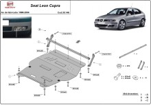 Stahl Unterfahrschutz für Motor Seat Leon (1998-2004)