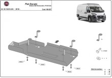 Stahl Unterfahrschutz für AdBluetank Fiat Ducato (2018-2026)
