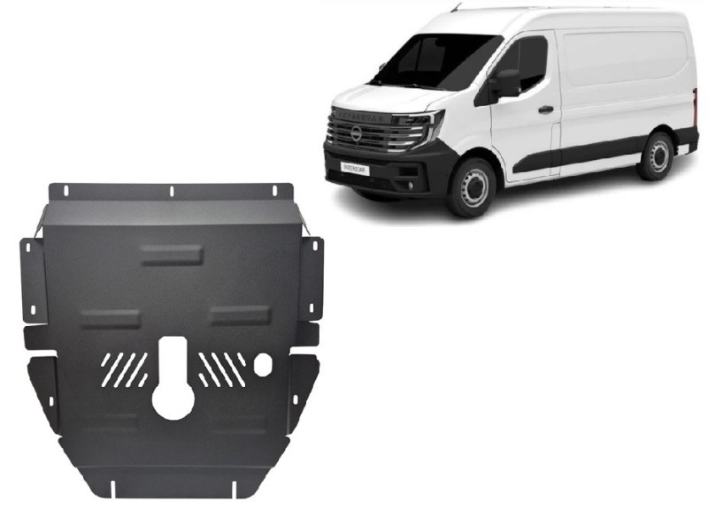 Stahl Unterfahrschutz für Motor Nissan Interstar (2024-2026)