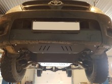 Stahl Unterfahrschutz für Getriebe, Partikelfilter Toyota Hilux (2004-2015)