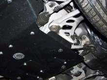 Stahl Unterfahrschutz für Motor BMW Seria 3 E46 - Benzin (1998-2005)