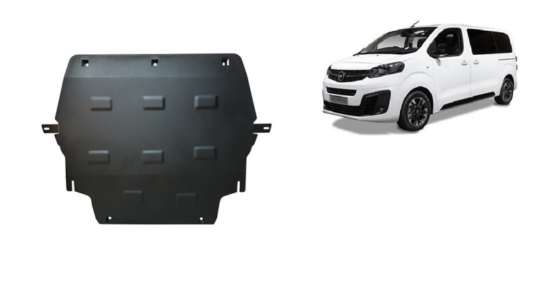 Stahl Unterfahrschutz für Motor Opel Zafira Life (2019-2026)