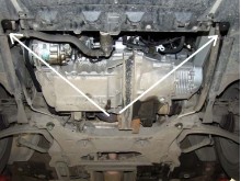 Stahl Unterfahrschutz für Motor Citroen C5 (2004-2007)