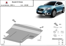 Stahl Unterfahrschutz für Motor, Getriebe Suzuki S-Cross (2013-2021)