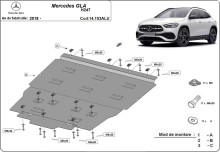 Aluminium Unterfahrschutz für Motor Mercedes GLA (2018-2026)