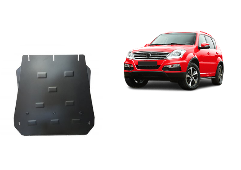 Stahl Unterfahrschutz für Getriebe SsangYong Rexton 2 (2007-2017)