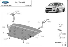 Stahl Unterfahrschutz für Motor Ford Fiesta VII (2017-2026)