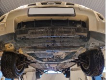 Stahl Unterfahrschutz für Motor Nissan X-Trail T31 - Vers 2.0 (2007-2013)
