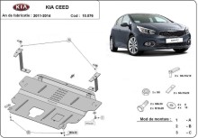 Stahl Unterfahrschutz für Motor, Getriebe Kia Ceed (2011-2014)