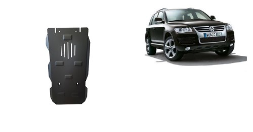 Stahl Unterfahrschutz für Getriebe Volkswagen Touareg 7L - Automatikgetriebe (2003-2010)