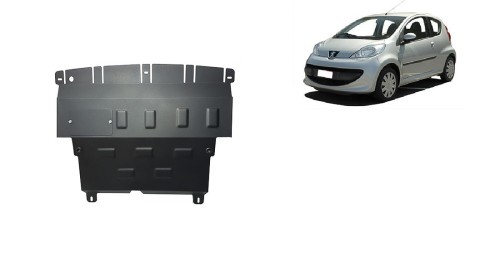 Stahl Unterfahrschutz für Motor Peugeot 107 (2006-2014)