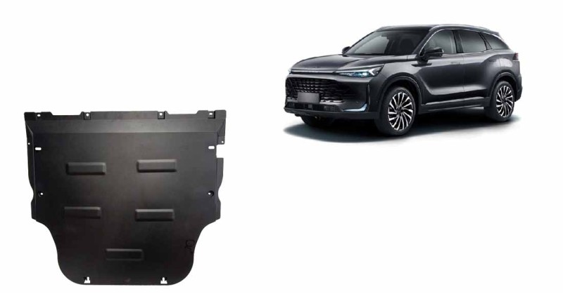 Stahl Unterfahrschutz für Motor Baic Beijing X75 (2020-2023)