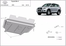 Stalowa Osłona pod silnik Toyota RAV 4 diesel (2006-2013) EAN