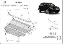 Stalowa Osłona pod silnik VW Tiguan (2008-2015) EAN