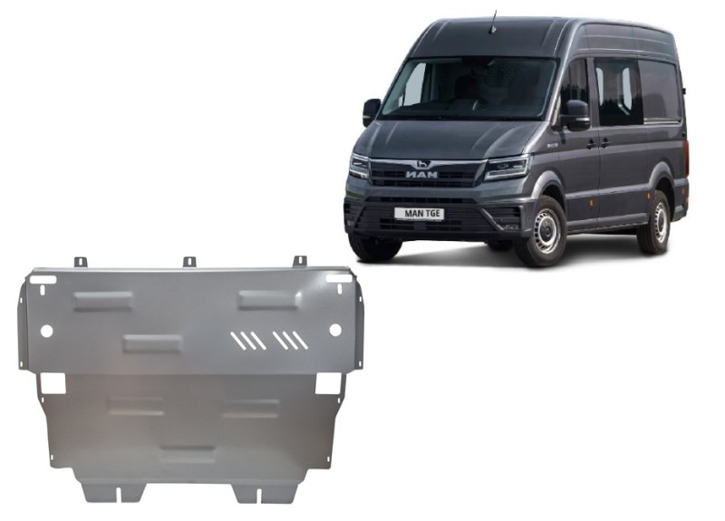 Aluminium Unterfahrschutz für Motor Man Tge (2017-2026)