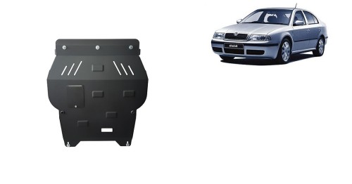 Stahl Unterfahrschutz für Motor Skoda Octavia 1 (1998-2010)