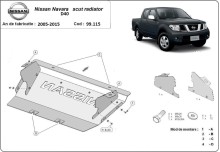 Stahl Unterfahrschutz für Kühler Nissan Navara (2005-2015)