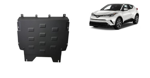 Stahl Unterfahrschutz für Motor Toyota C-HR (2016-2023)