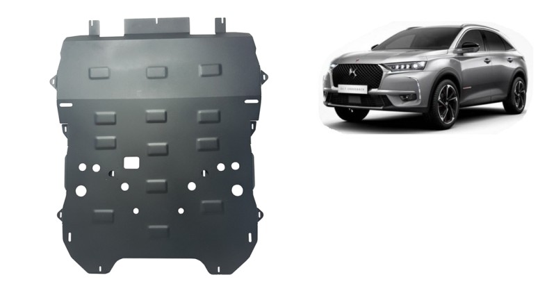 Stahl Unterfahrschutz für Motor Citroen DS7 Crossback (2017-2026)