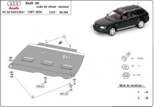 Stahl Unterfahrschutz für Getriebe Audi A6 Schaltgetriebe (1997-2004)