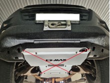 Stahl Unterfahrschutz für Getriebe Isuzu D-Max (2019-2026)