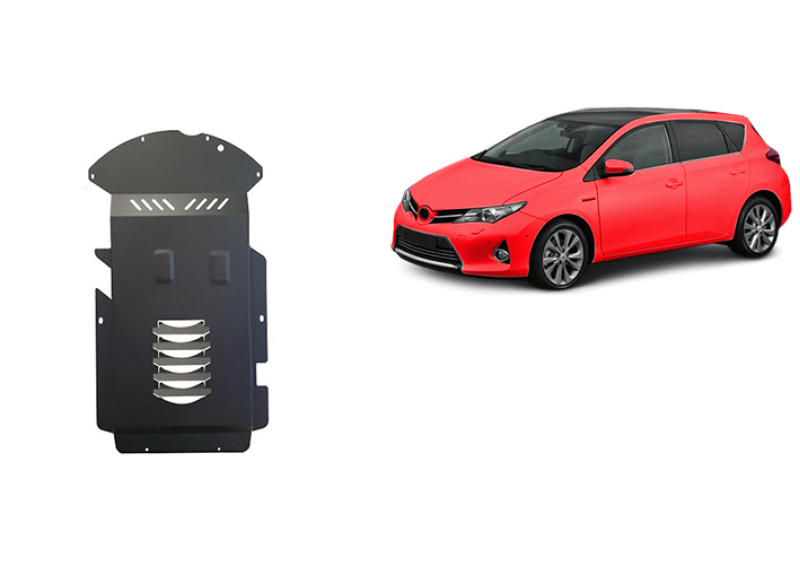 Stahl Unterfahrschutz für Katalysator Toyota Auris (2012-2018)