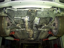 Stahl Unterfahrschutz für Motor Nissan Almera Tino (2000-2006)