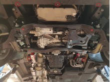 Aluminium Unterfahrschutz für Motor Mercedes V-Classe (2020-2026)