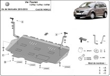 Aluminium Unterfahrschutz für Motor Volkswagen Touran (2010-2015)