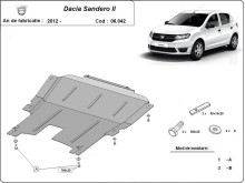 Stahl Unterfahrschutz für Motor Dacia Sandero 2 (2012-2020)