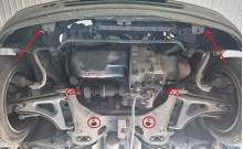 Stahl Unterfahrschutz für Motor Renault Twingo (1992-2007)