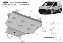 Aluminium Unterfahrschutz für Motor Ford Transit Connect (2013-2022)
