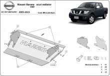 Aluminium Unterfahrschutz für Kühler Nissan Navara (2005-2015)