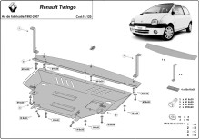 Stahl Unterfahrschutz für Motor Renault Twingo (1992-2007)