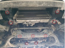 Stahl Unterfahrschutz für Motor SsangYong Rexton (2017-2026)