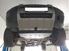 Stahl Unterfahrschutz für Motor Land Rover Freelander 1 (1998-2007)