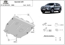 Stahl Unterfahrschutz für Motor Hyundai ix55 (2009-2015)