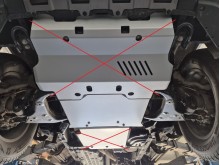 Aluminium Unterfahrschutz für Motor Toyota Land Cruiser (2024-2026)