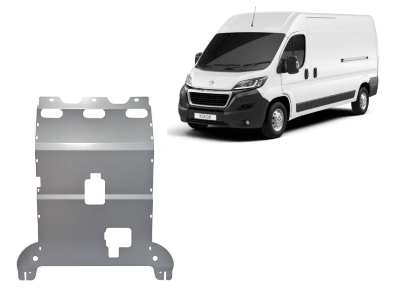 Aluminium Unterfahrschutz für Motor Peugeot Boxer (2016-2026)
