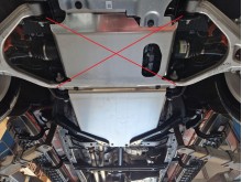 Aluminium Unterfahrschutz für Getriebe Ford Ranger Raptor (2023-2026)