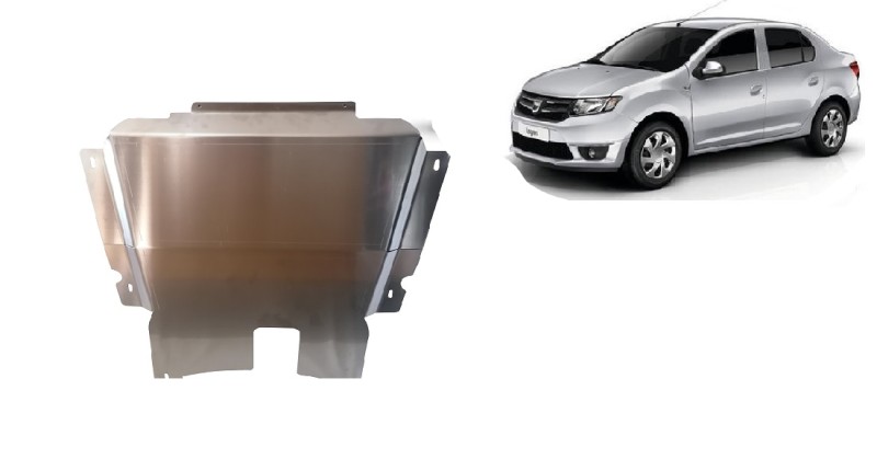 Aluminium Unterfahrschutz für Motor Dacia Logan (2012-2020)