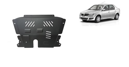 Stahl Unterfahrschutz für Motor Dacia Logan 1 (2004-2012)