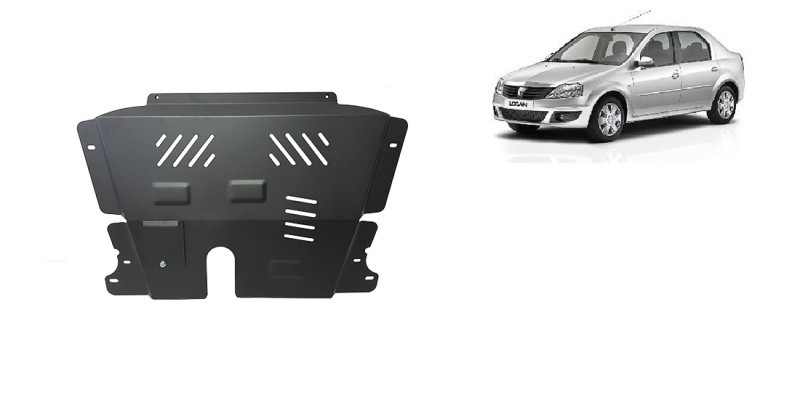 Stahl Unterfahrschutz für Motor Dacia Logan 1 (2004-2012)