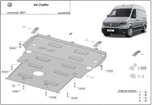 Stalowa Osłona pod silnik Vw Crafter (2021-2026) EAN