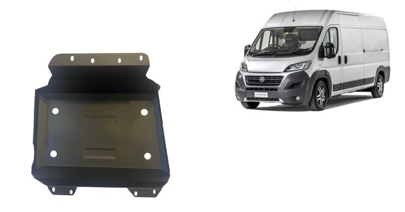 Stahl Unterfahrschutz für Kraftstofftank Fiat Ducato (2018-2026)