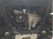 Stahl Unterfahrschutz für Motor Ford Focus 4 (2018-2026)