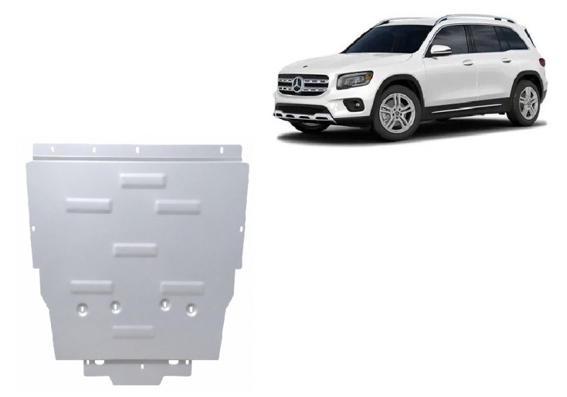 Aluminium Unterfahrschutz für Motor Mercedes GLB (2020-2026)